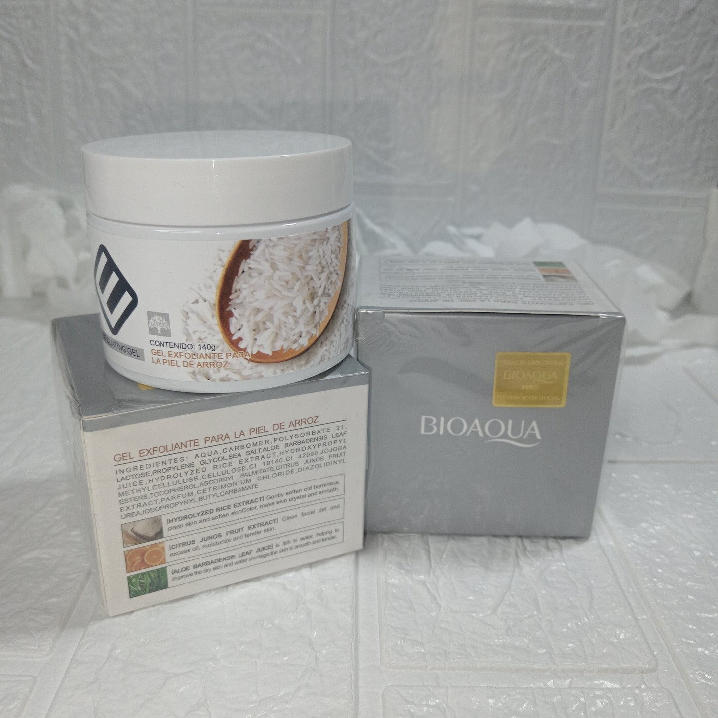 BIOAQUA EXFOLIANTE DE ARROZ